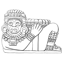 Aztec Designs Coloring Book by Dover Publications 1