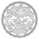 Aztec Designs Coloring Book by Dover Publications 3