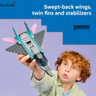 City Jet vs. Car by Lego