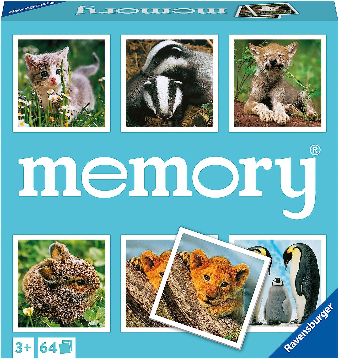 Baby Animals Memory Game-by-Ravensburger