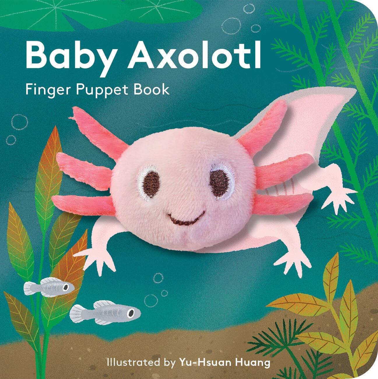 Baby Axolotl: Finger Puppet Book-by-Chronicle Books