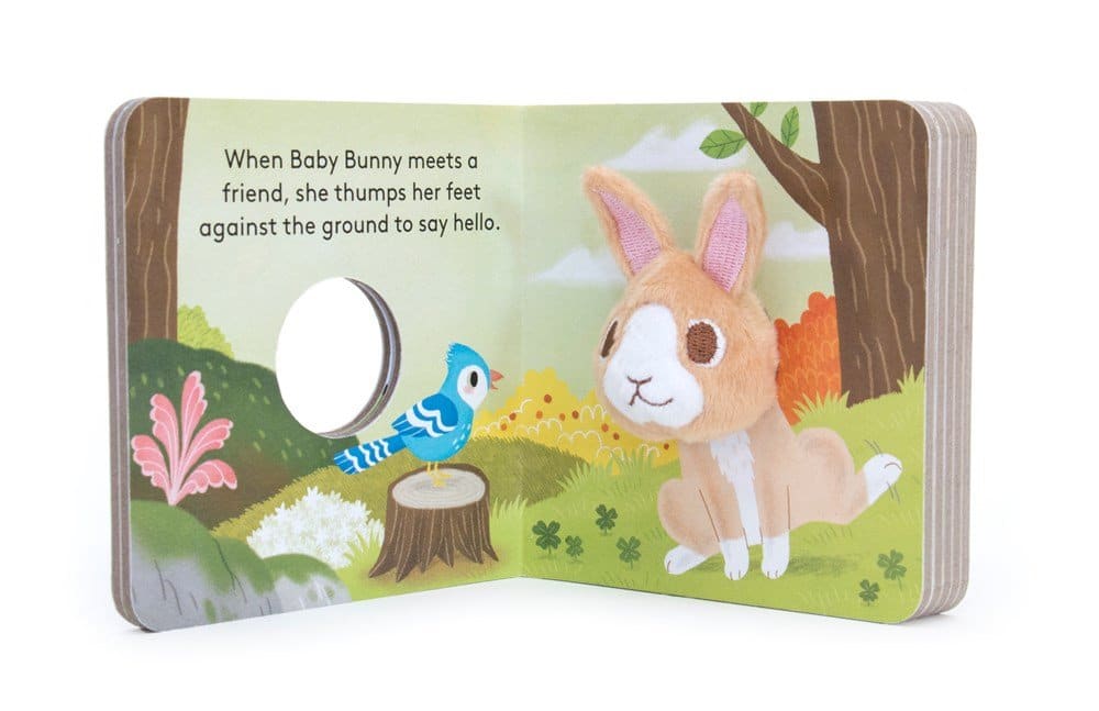 Baby Bunny Finger Puppet Board Book by Chronicle Books 1