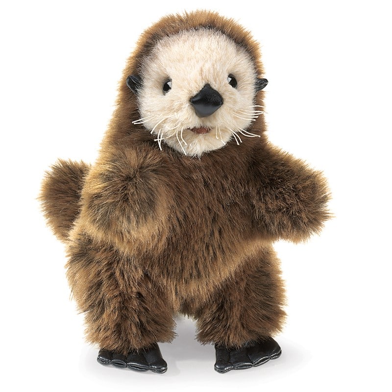Baby Sea Otter Puppet by Folkmanis
