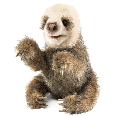 Baby Sloth Hand Puppet by Folkmanis