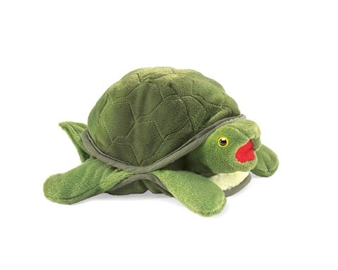 Baby Turtle Hand Puppet by Folkmanis