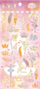 Ballet Crystal Gel Stickers-by-BC USA
