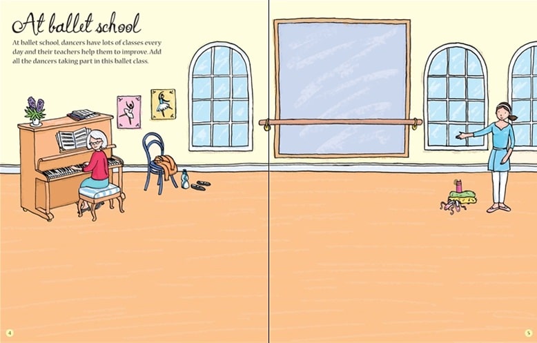 Ballet First Sticker Book by Usborne 2