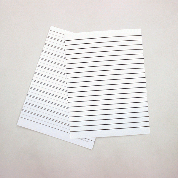 Bare Book Line Guide by Treetop Publishing