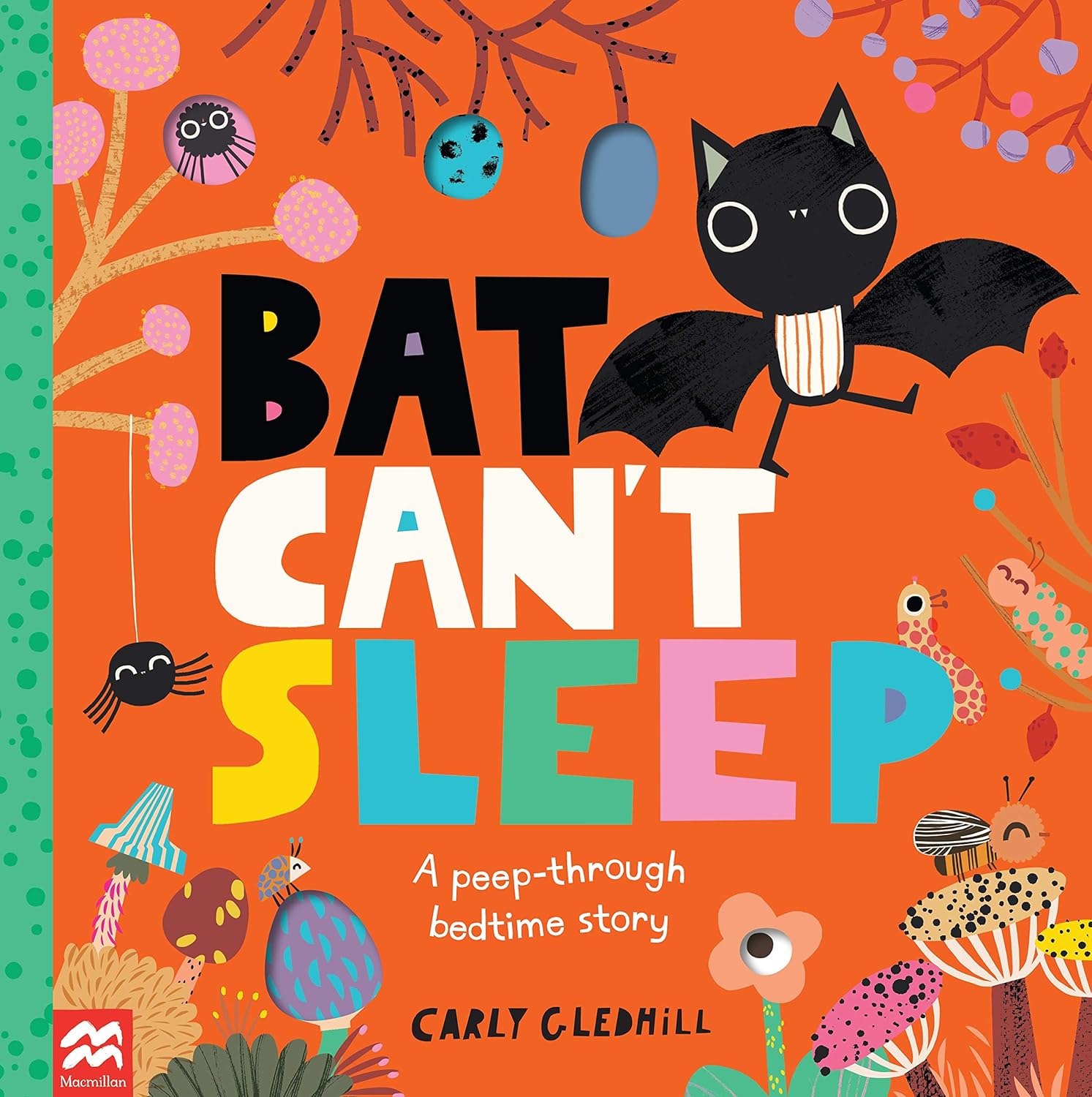 Bat Can't Sleep: A Peep-Through Adventure-by-Kane Miller