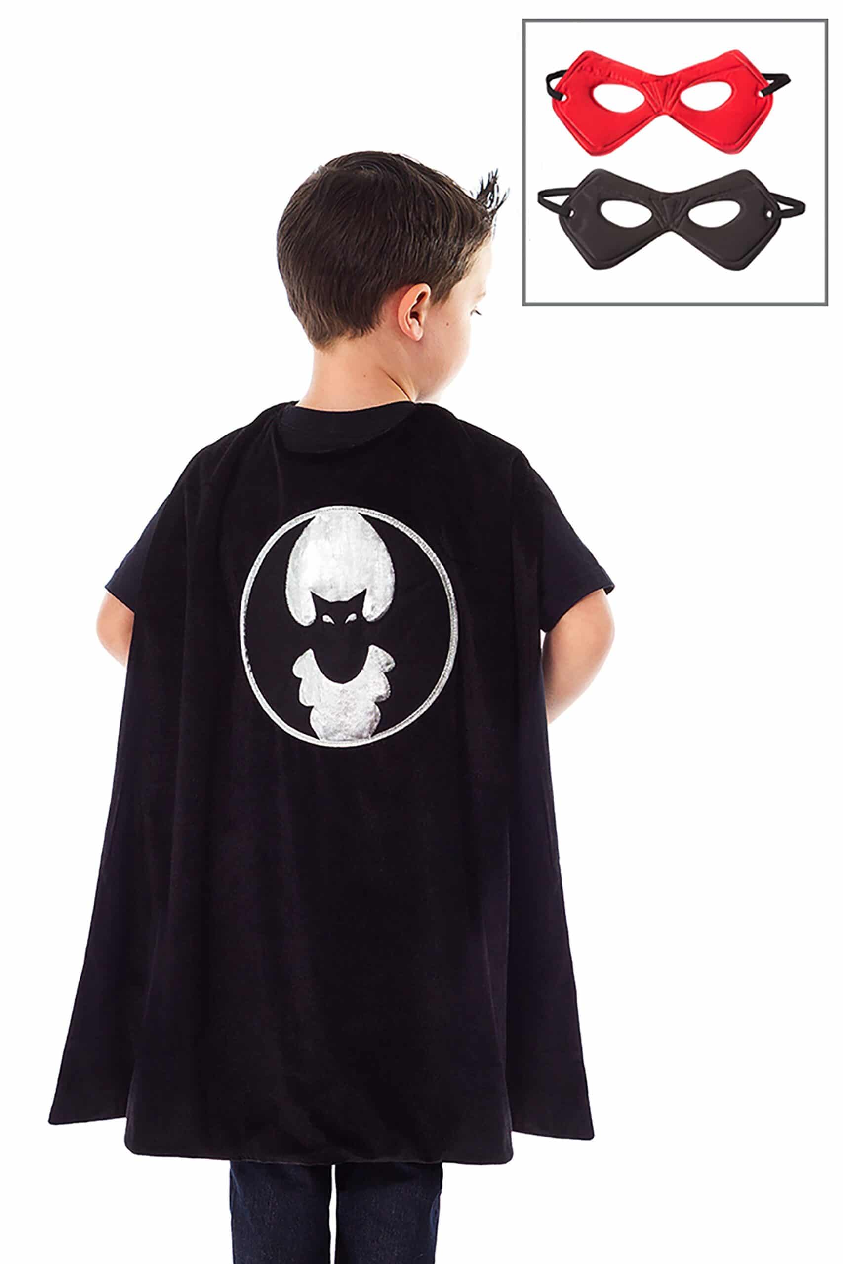 Bat Cape and Mask Set by Little Adventures scaled