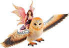 Bayala Fairy in Flight on Glam Owl by Schleich 2