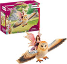 Bayala Fairy in Flight on Glam Owl by Schleich