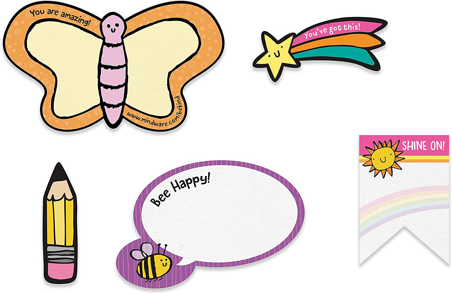 Be Kind Sticky Notes by Peaceable Kingdom 1