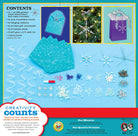 Beaded Snowflake Ornaments by Creativity for Kids 1