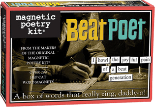 Beat Poet Magnetic Poetry by Magnetic Poetry