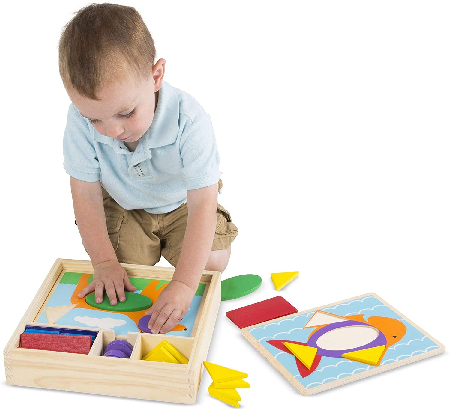 Beginner Pattern Blocks by Melissa Doug 5