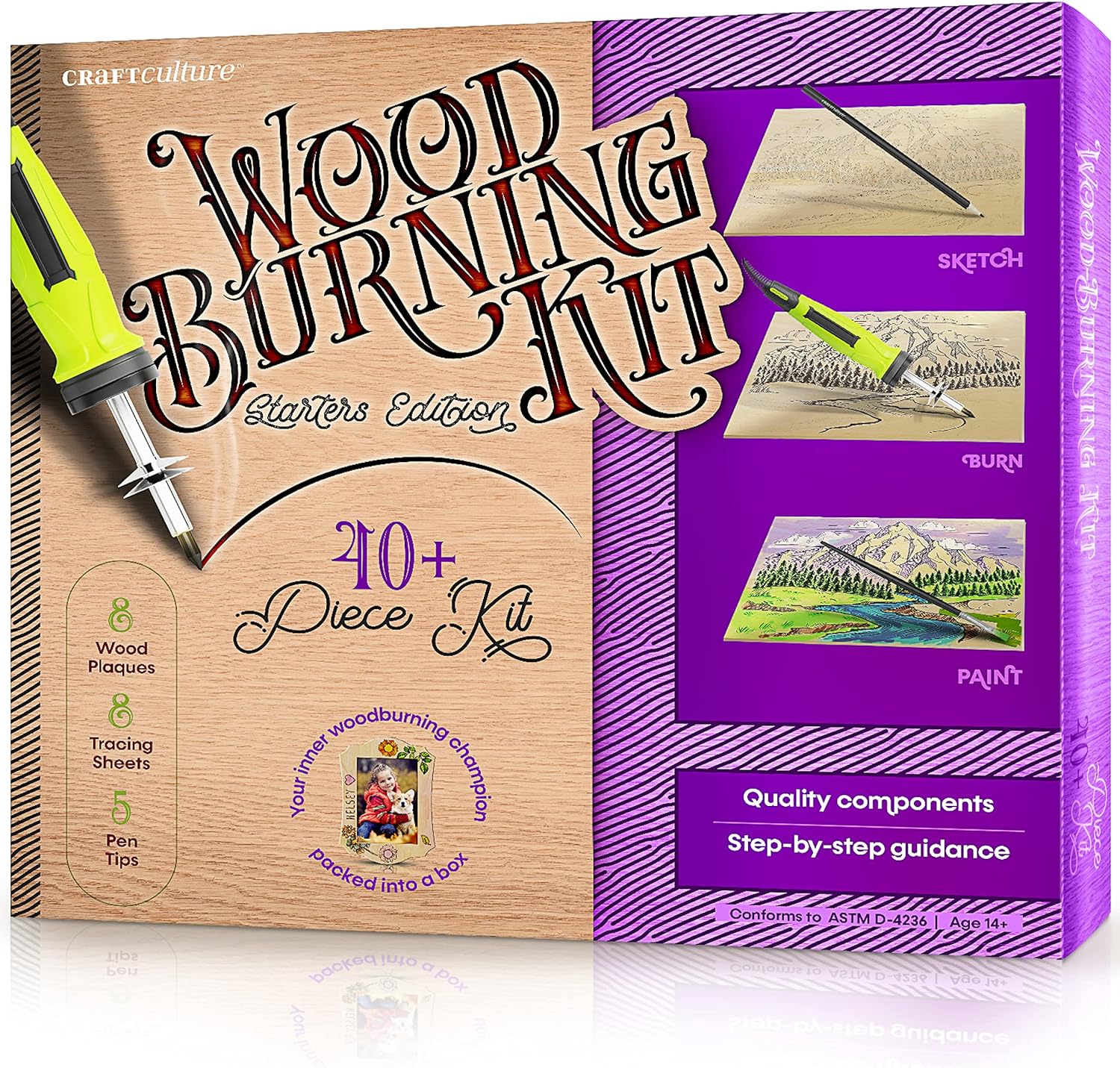Beginners Wood Burning Kit – A2Z Science & Toys
