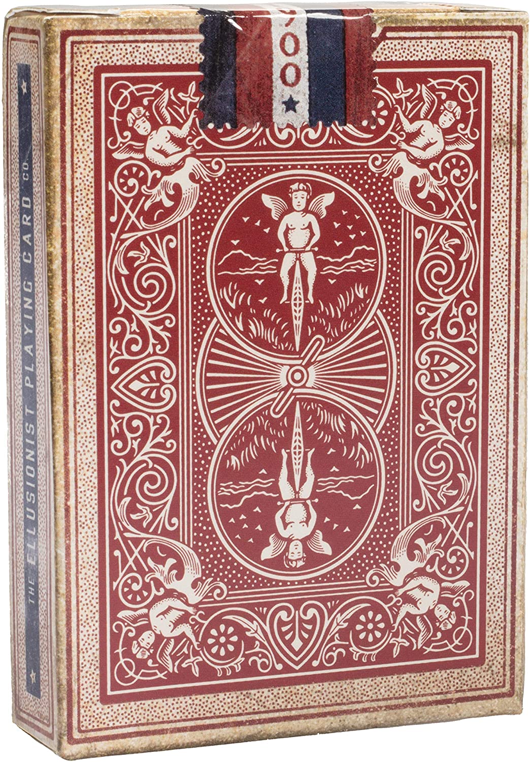 Bicycle 1900 Vintage Series Card Deck Red by Ellusionist 2