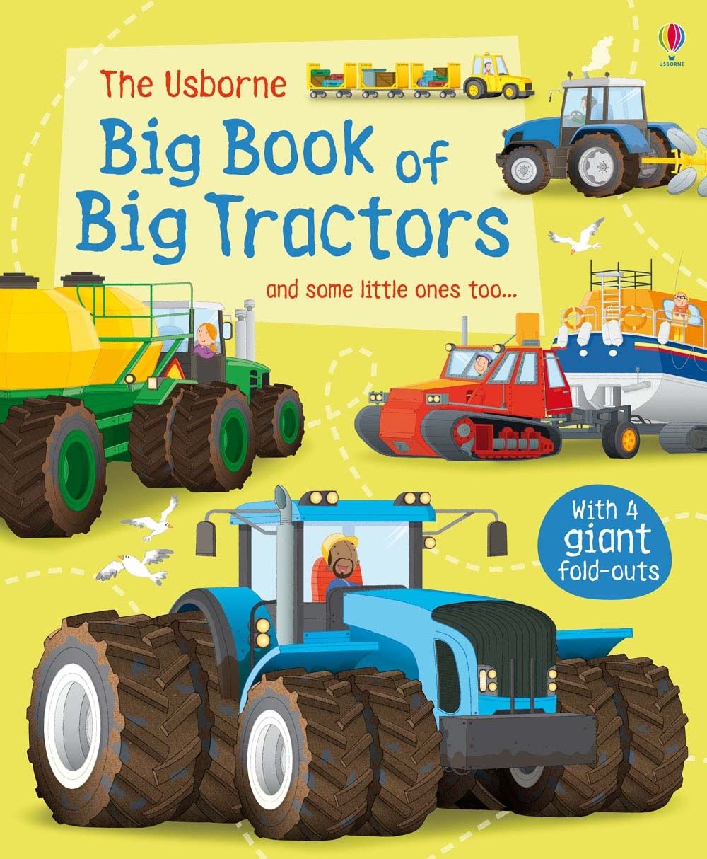 Big Book of Big Tractors by Usborne