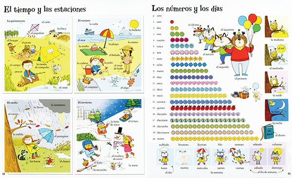 Big Book of Spanish Words by Usborne 1