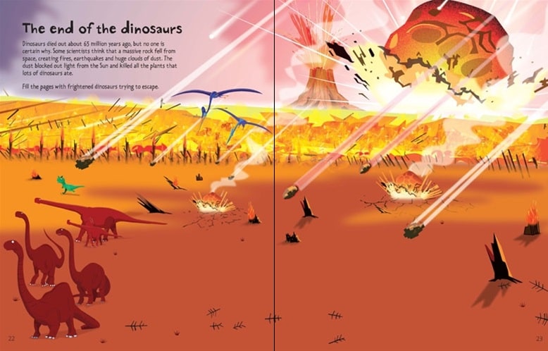 Big Dinosaur Sticker Book by Usborne 3