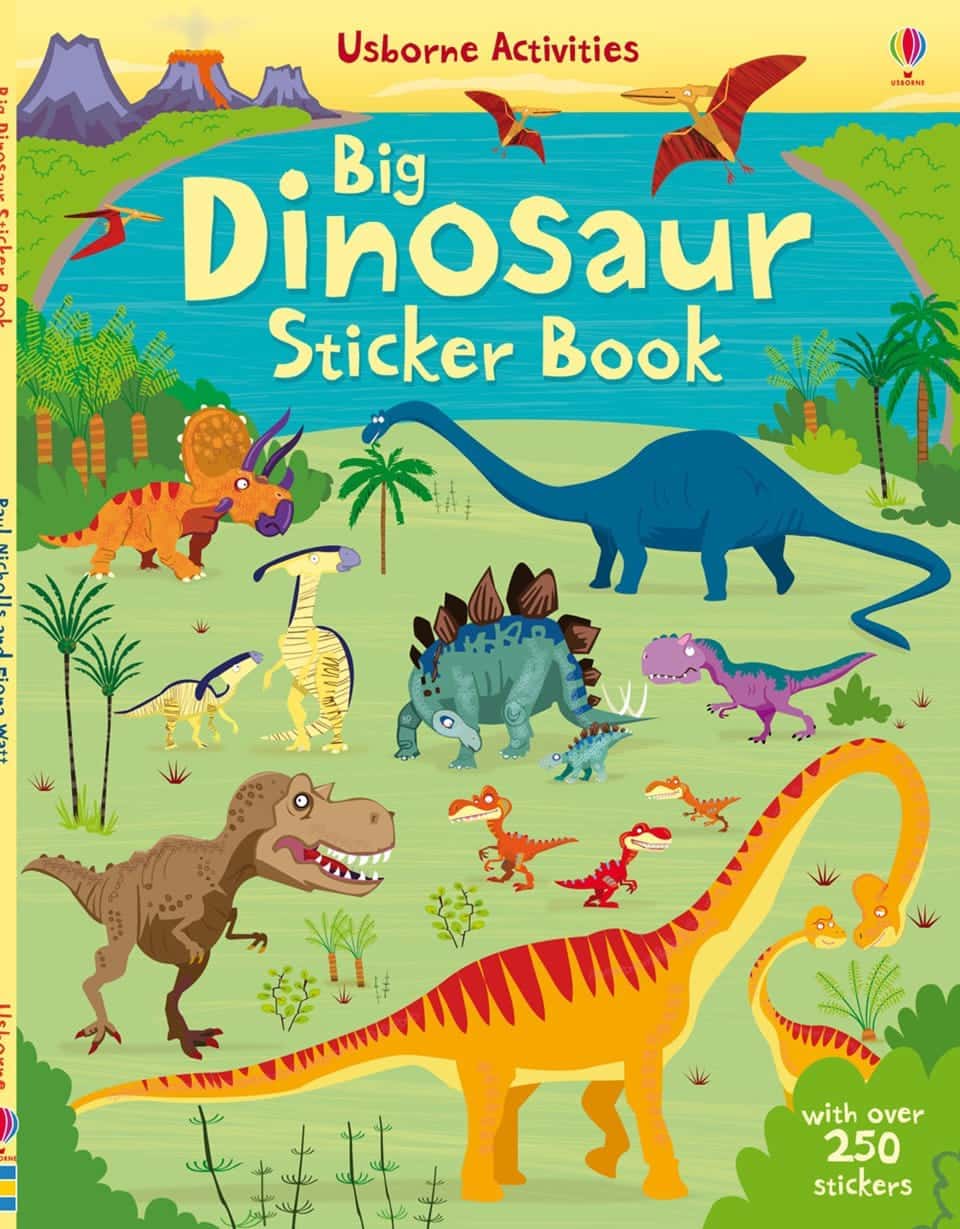 Big Dinosaur Sticker Book by Usborne
