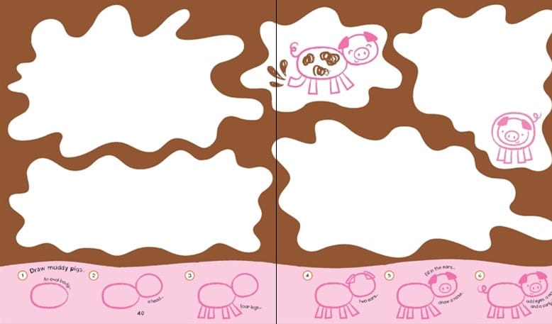 Big Drawing Book by Usborne 2