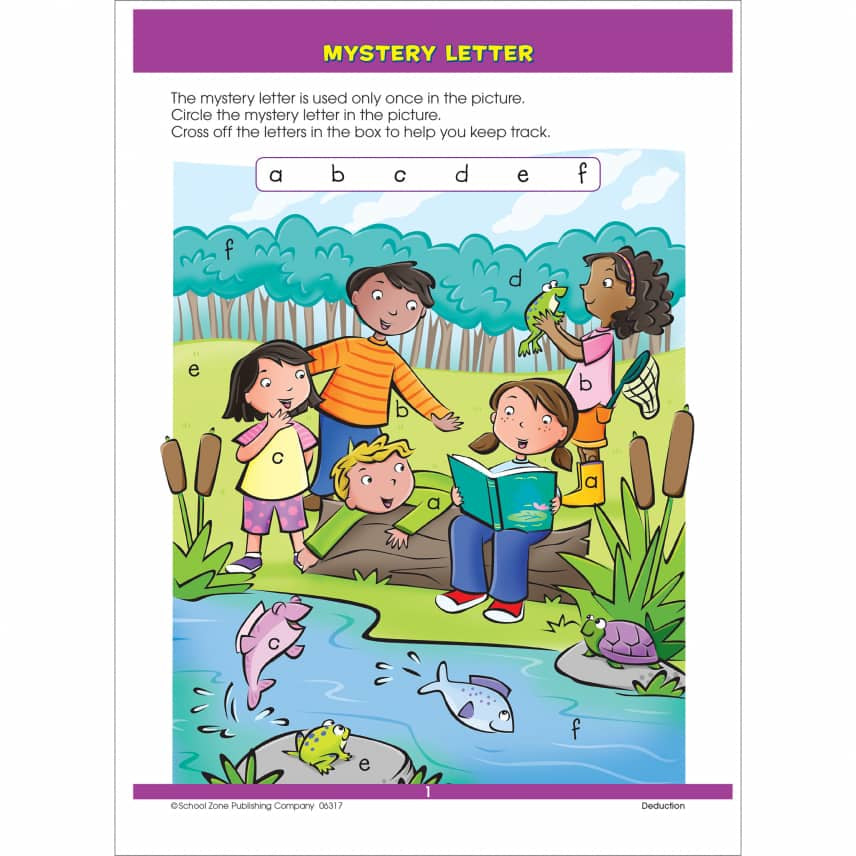 Big First Grade Workbook by School Zone 1