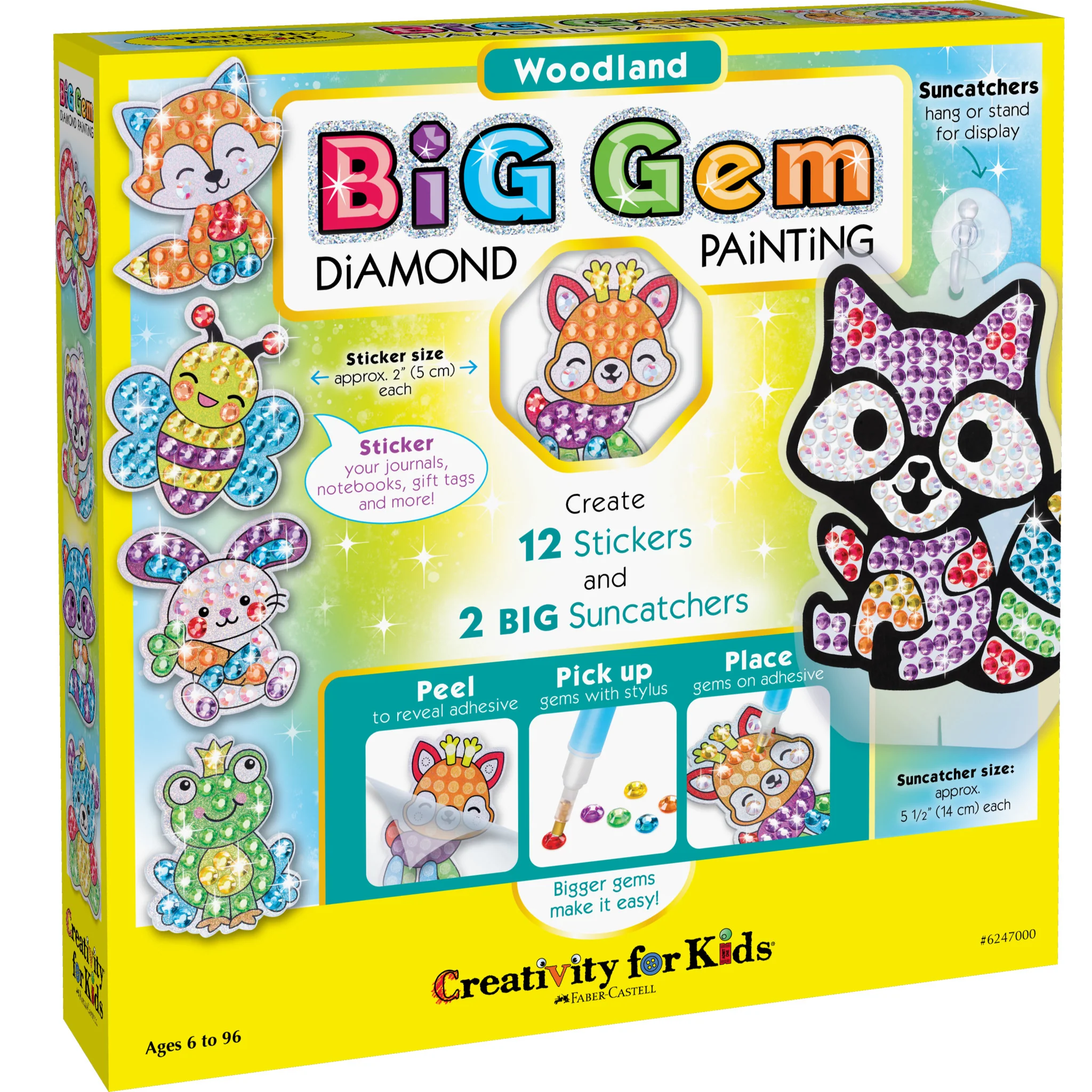 Big Gem Diamond Painting – Woodland-by-Creativity for Kids