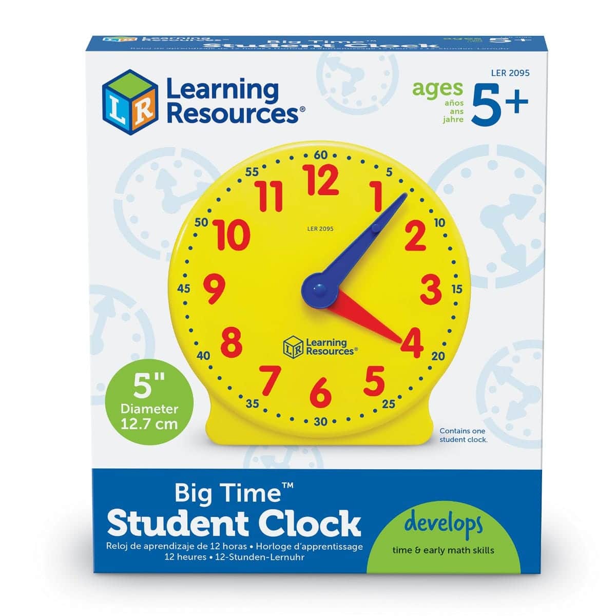 Big Time Student Clock by Learning Resources 1