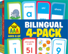 Bilingual Flash Cards (4-Pack)-by-School Zone