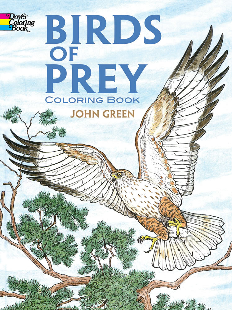 Birds of Prey Coloring Book by Dover Publications
