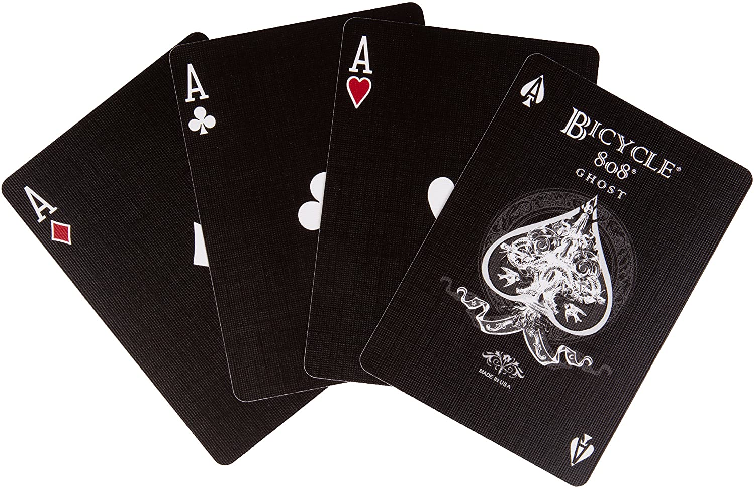 Black Bicycle Ghost Playing Cards 2nd Edition by Ellusionist 2