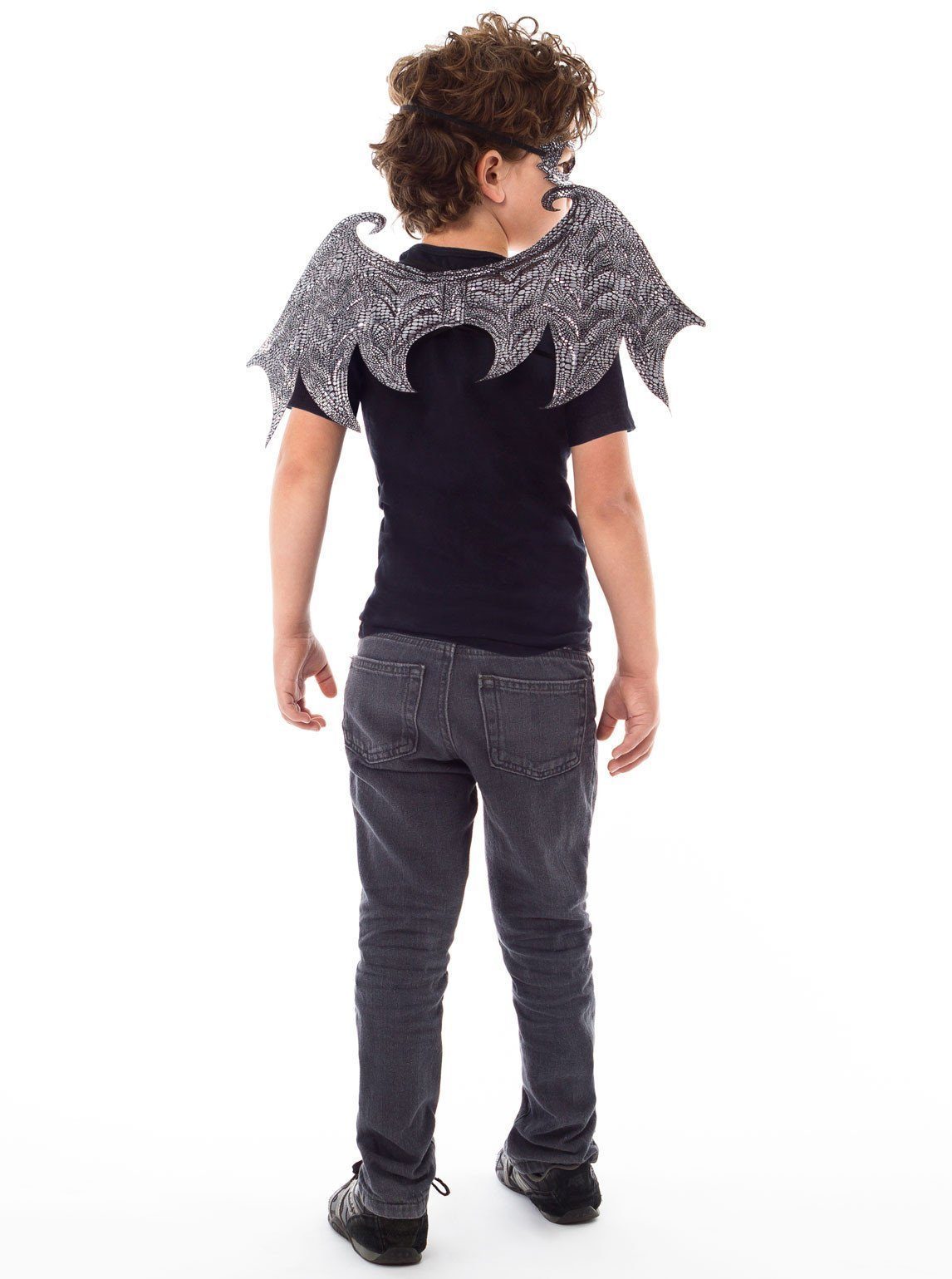 Black Dragon Wing and Mask Set by Little Adventures 3