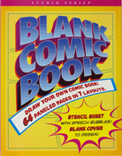 Blank Comic Book by Peter Pauper Press
