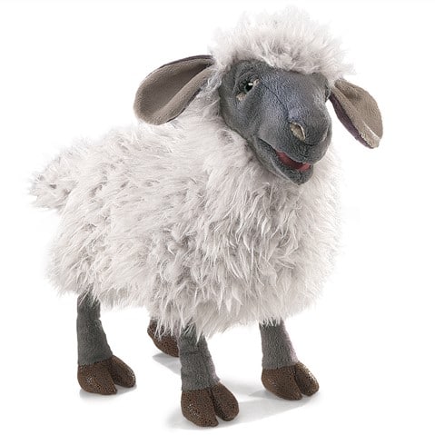 Bleating Sheep Hand Puppet by Folkmanis