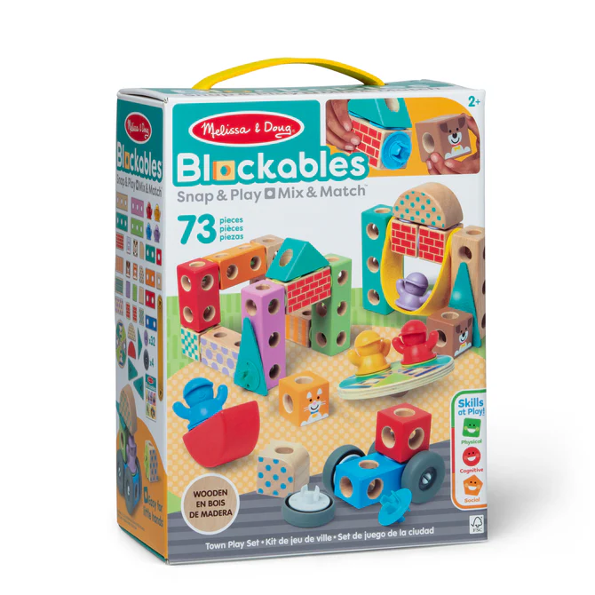 Blockables Town Play Set-by-Melissa & Doug