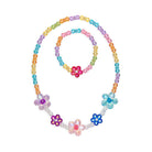 Blooming Beads Necklace Bracelet Set by Great Pretenders