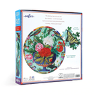 Bouquet and Birds 500pc Round Puzzle by eeBoo 1