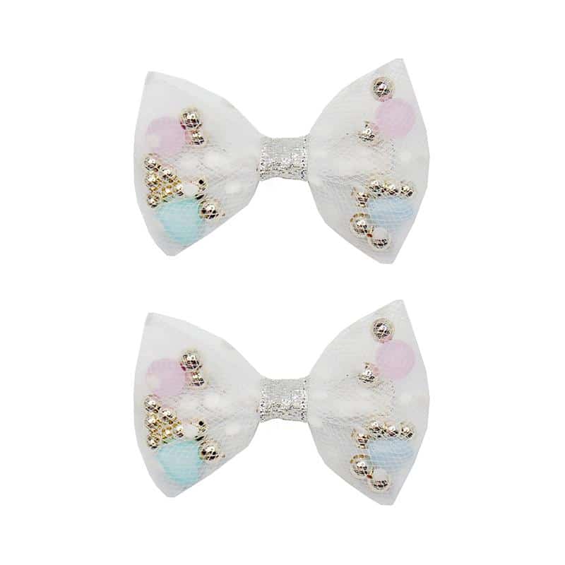 Bowtastic Party Hairclips by Great Pretenders