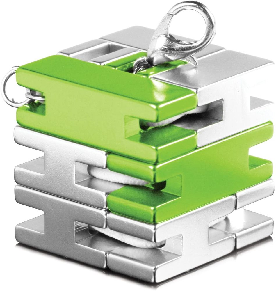 Bracelet Cube SilverGreen by Continuum Games