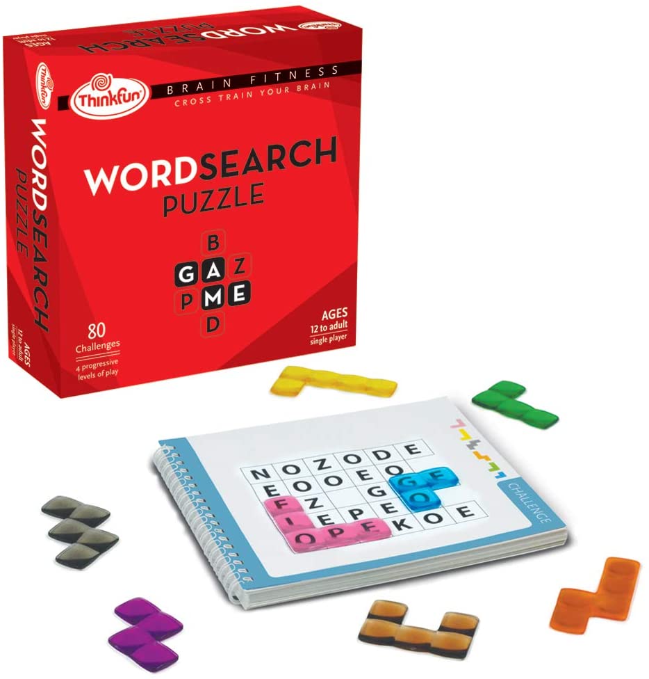 Brain Fitness Word Search Puzzle by ThinkFun