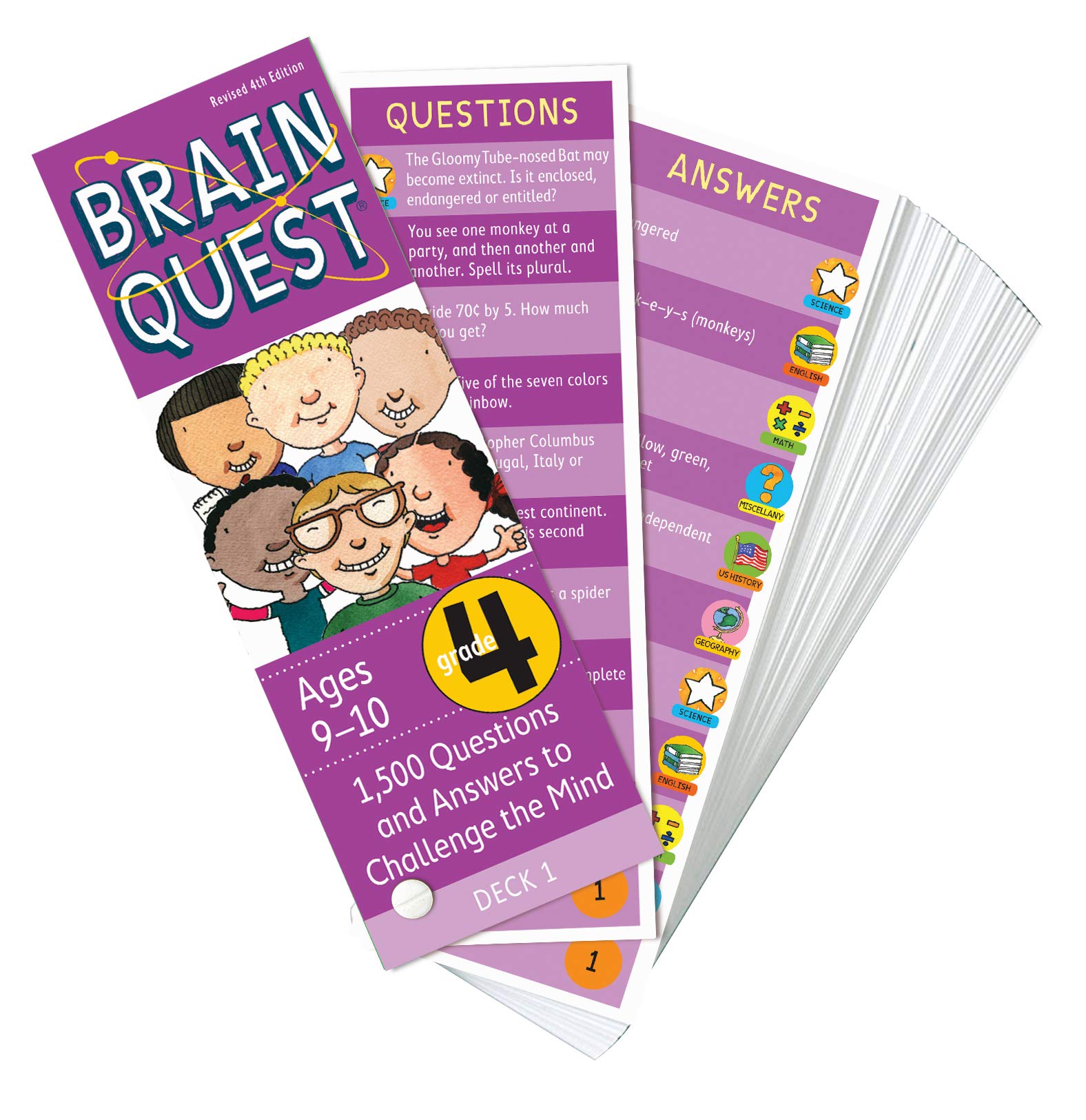 Brain Quest Grade 4 by Workman Publishing 1