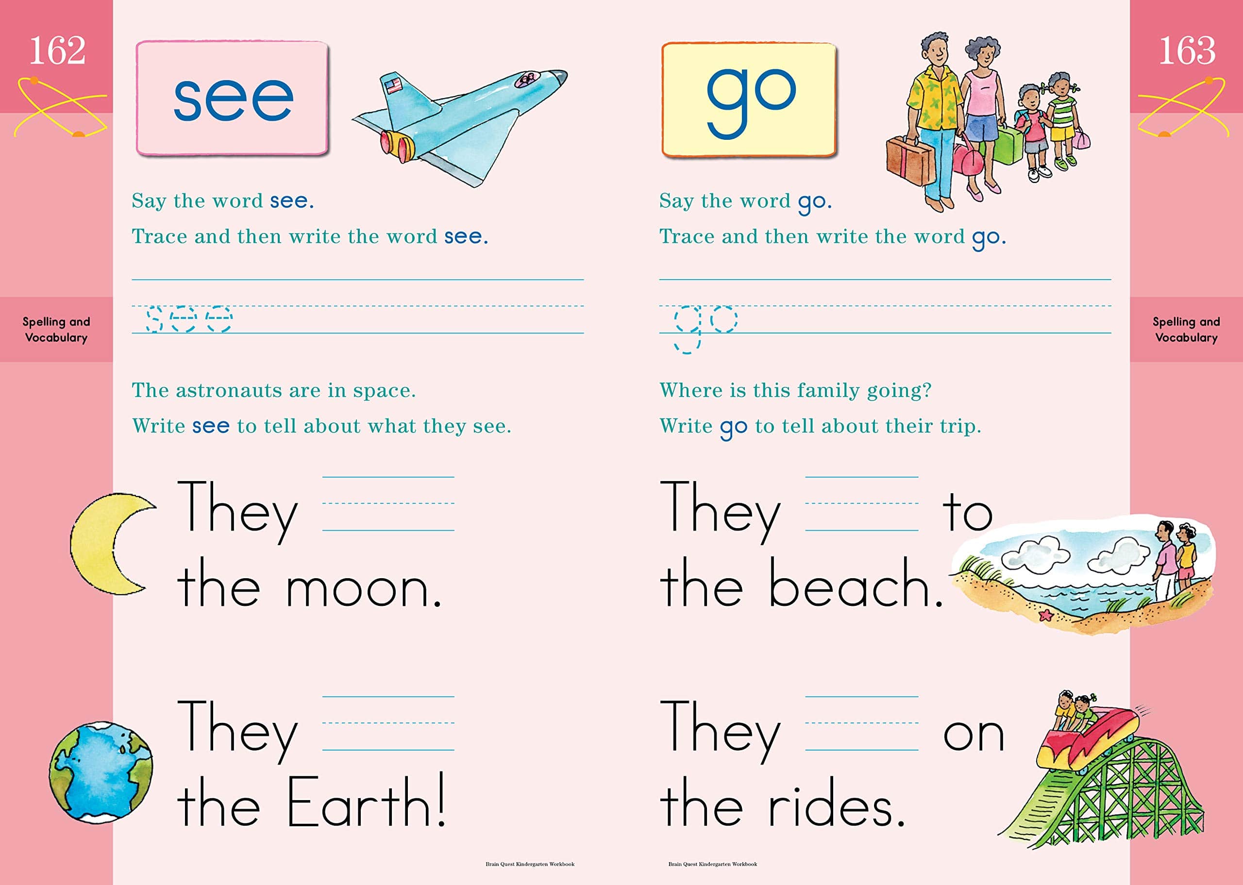 Brain Quest Workbook Kindergarten by Workman 2