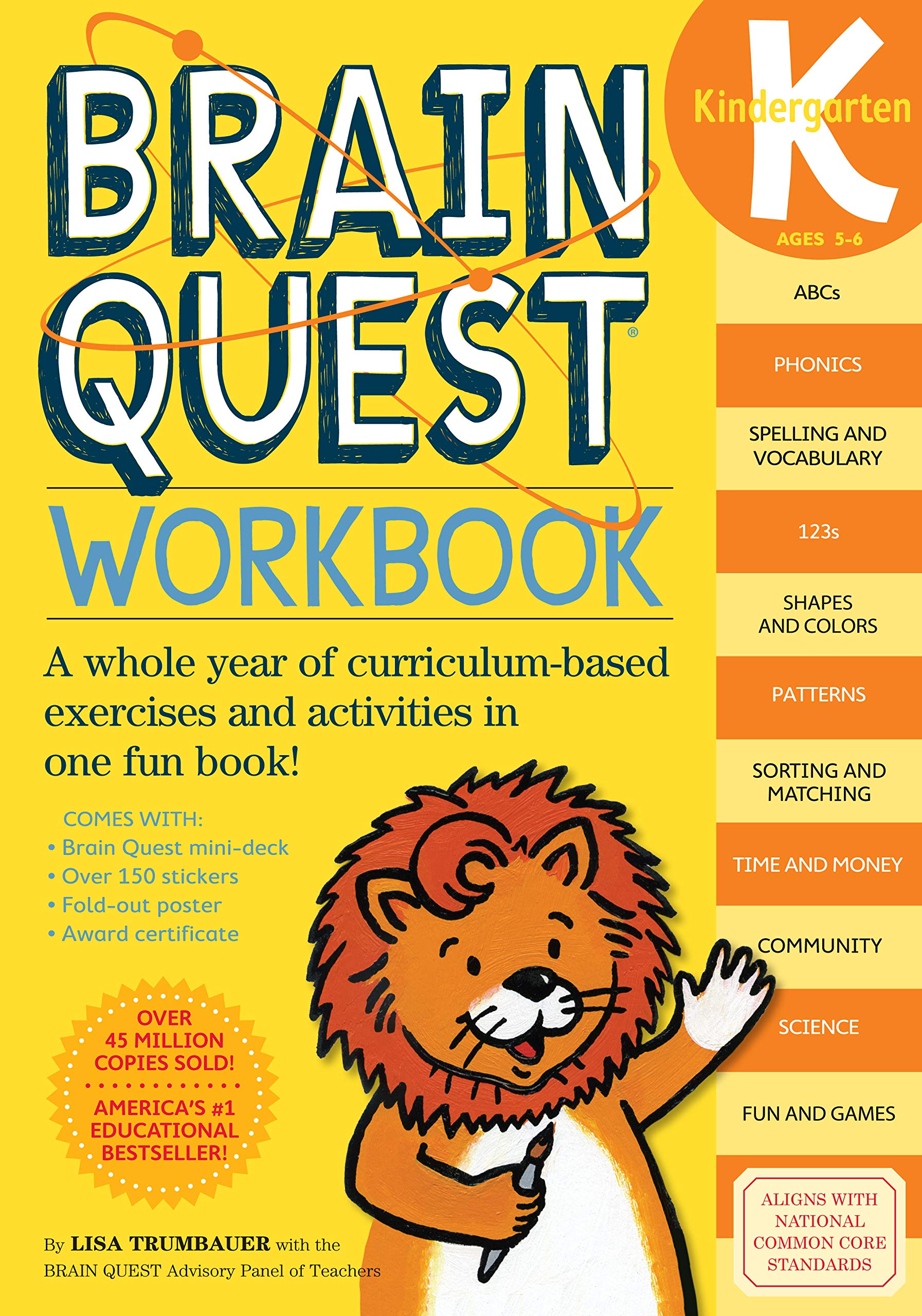 Brain Quest Workbook Kindergarten by Workman