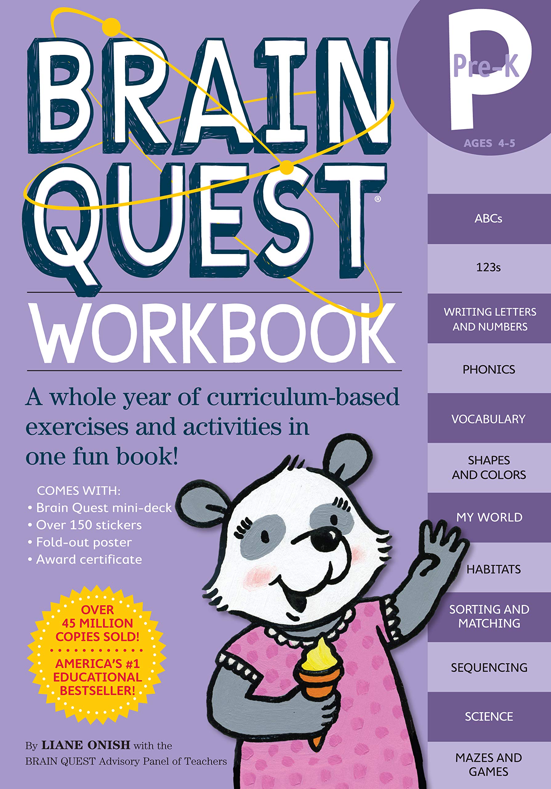 Brain Quest Workbook Pre K by Workman