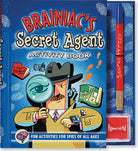 Brainiacs Secret Agent Activity Book by Peter Pauper Press