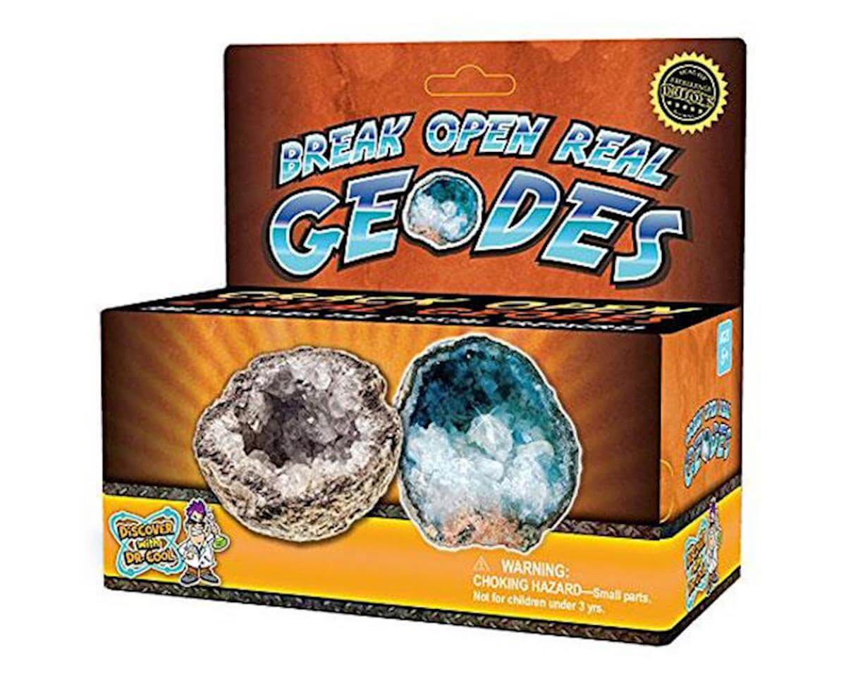 Break Open Geode 2pc Set by Discover With Dr. Cool