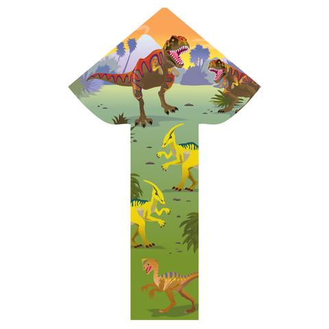 BreezyFliers Dinosaurs Nylon Kite by Brainstorm