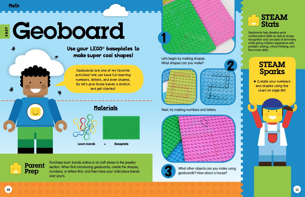 Brick Building 101 20 LEGO® Activities to Teach Kids About STEAM by Walter Foster Jr 2